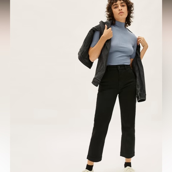 EVERLANE THE STRAIGHT LEG CROP REGULAR SIZE MEDIUM. - Picture 1 of 3